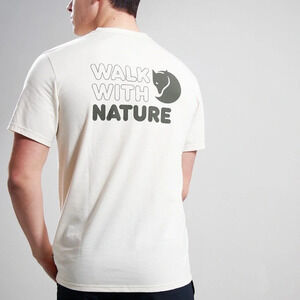 FJÄLLRÄVEN Walk With Nature T-Shirt Chalk White medium